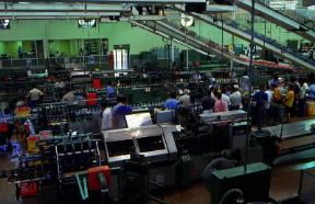 Puerto Rico. Interno di una distilleria di rum a San Juan.De Agostini Picture Library/C. Rives