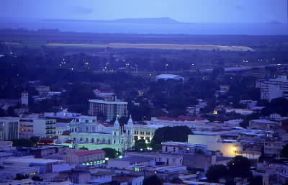 Puerto Rico. Veduta della cittÃ  di Ponce.De Agostini Picture Library/C. Rives