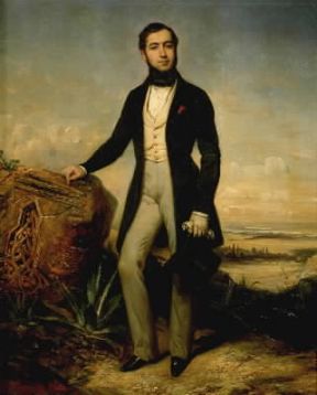 Ferdinand-Marie, visconte di Lesseps in un ritratto di G. Lepaule (Bayonne, Museo Bonnat).De Agostini Picture Library/G. Dagli Orti