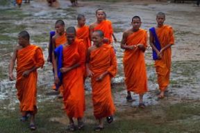 Thailandia. Un momento della festa delle Offerte a Tha Thon.De Agostini Picture Library/C. Sappa
