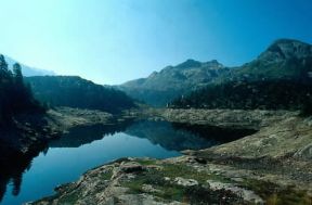 Valle Brembana. Veduta panoramica.De Agostini Picture Library/G.P.Cavallero