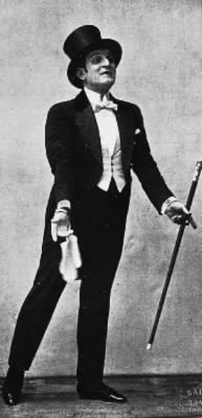 Ettore Petrolini nei panni di Gastone.De Agostini Picture Library