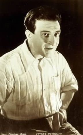 Ettore Petrolini in una fotografia d'epoca.De Agostini Picture Library