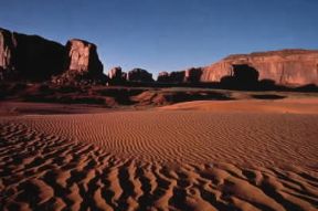 America. Veduta della Monument Valley in Arizona.De Agostini Picture Library/G. Sioen