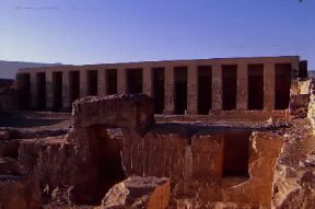 Abido. Il tempio di Seti I.De Agostini Picture Library/G. SioÃ«n