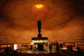 Ebrei . L'interno del Santuario del Libro a Gerusalemme.De Agostini Picture Library/A. Vergani