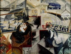 Futurismo. Le Nord Sud di Gino Severini (Milano, Pinacoteca di Brera).De Agostini Picture Library/G. Cigolini