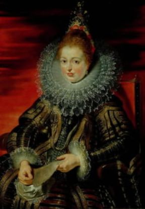 Isabella Clara Eugenia in un ritratto dell'epoca (Vienna, Kunsthistorisches Museum).De Agostini Picture Library/G. Nimatallah