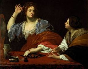 Simon Vouet. Marta e Maria (Vienna, Kunsthistorisches Museum).De Agostini Picture Library/G. Nimatallah