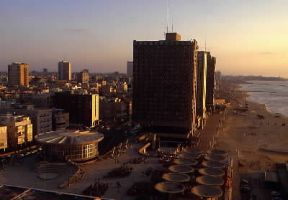 Tel Aviv-Giaffa. Veduta della parte moderna della cittÃ .De Agostini Picture Library/A. Vergani