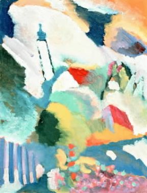 Vasilij Kandinskij. Chiesa in Murnau (1910; Monaco, StÃ¤dtische Galerie im Lenbachhaus).De Agostini Picture Library