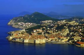 Dalmazia. Veduta di Ragusa.De Agostini Picture Library / M. Bertinetti