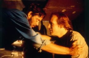 Hector Babenco. Una scena de Il bacio della donna ragno (1984).De Agostini Picture Library