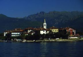 Isole Borromee. Veduta dell'Isola Superiore.De Agostini Picture Library/C. Baraggi
