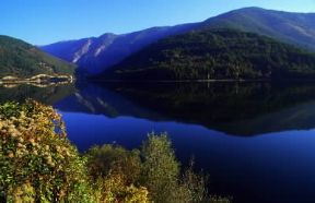 Macedonia. Veduta della Valle del Drin.De Agostini Picture Library/S. Vannini