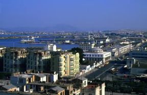 Tunisi. Veduta del porto.De Agostini Picture Library/M. Berinetti