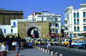 Tunisi. La Porta di Francia, nel centro storico della cittÃ .De Agostini Picture Library/M. Bertinetti