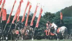 Akira Kurosawa. Una scena tratta da Ran (1985).De Agostini Picture Library