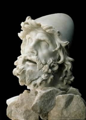 Ellenismo. Ulisse, particolare del Gruppo dell'accecamento di Polifemo (Sperlonga, Museo).De Agostini Picture Library/G. Nimatallah