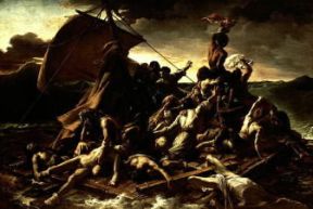 Jean-Louis-ThÃ©odore GÃ©ricault. Zattera della Medusa (Parigi, Louvre).De Agostini Picture Library/G. Dagli Orti