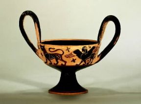 Cantaro di provenienza pontica (WÃ¼rzburg, Martin von Wagner Museum).WÃ¼rzburg, Martin von Wagner Museum