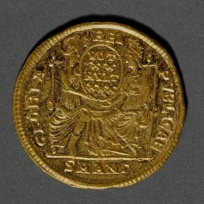 Aureo di Costanzo II.De Agostini Picture Library / G. Dagli Orti