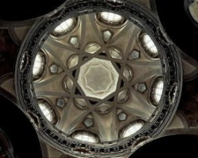 Guarino Guarini. La cupola maggiore di S. Lorenzo a Torino.De Agostini Picture Library / R. Rosso