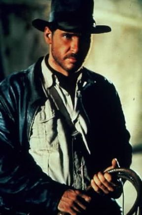 Harrison Ford in I predatori dell'arca perduta (1981).Kobal Collection