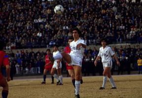 Sport . Un momento di una partita di calcio.De Agostini Picture Library/S. Vannini