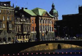 Stoccolma. Veduta della cittÃ  vecchia.De Agostini Picture Library/A. Vergani