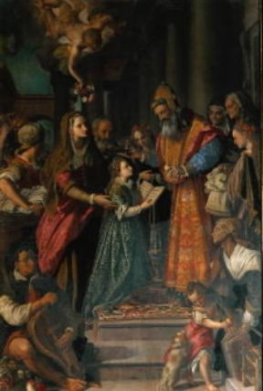 Alessandro Allori. Maria al Tempio.De Agostini Picture Library/G. Nimatallah