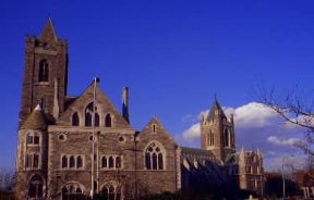 Dublino . La Christ Church Cathedral.De Agostini Picture Library/G. P. Cavallero