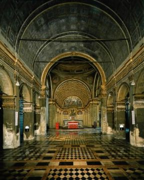 Donato di Pascuccio d'Antonio detto Bramante . Interno di S. Maria presso S. Satiro a Milano.De Agostini Picture Library/G. Cigolini