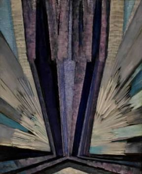 Frantisek Kupka. La forma blu (1913-24; Praga, Galleria Nazionale).De Agostini Picture Library/A. Dagli Orti