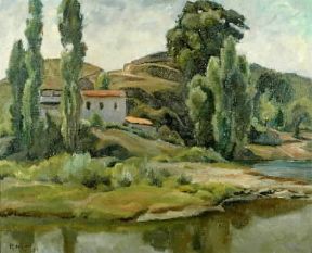 Raffaele De Grada . Sant'Ellero (1927; Firenze, Galleria d'Arte Moderna).De Agostini Picture Library/G. Nimatallah
