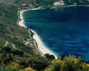 Cefalonia. Veduta aerea della costa.De Agostini Picture Library/G. Barone