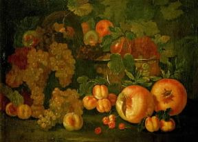 Pietro Paolo Bonzi, detto il Gobbo dei Carracci . Natura morta (Firenze, Museo Bardini).De Agostini Picture Library/ G. Nimatallah