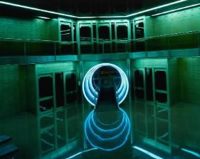 Banca. Il caveau.De Agostini Picture Library/A. De Gregorio