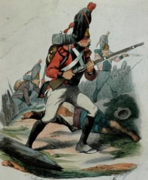 Granatiere all'assalto (sec. XIX; Parigi, MusÃ©e des Arts DÃ©coratifs).De Agostini Picture Library / G. Dagli Orti