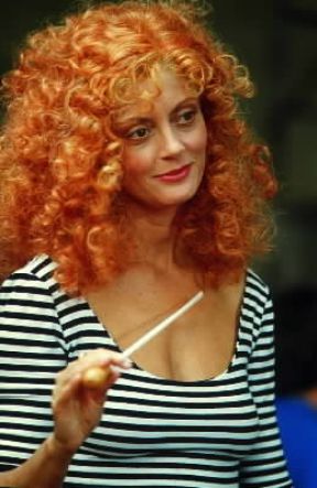 Susan Sarandon nel film Le streghe di Eastwick (1987). De Agostini Picture Library