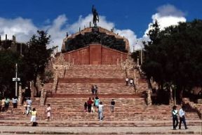 Argentina. Monumento all'indio a Humehuece.De Agostini Picture Library/V. Degrandi