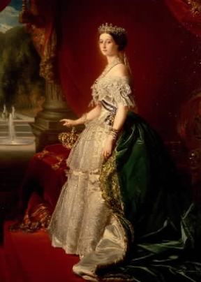 Eugenia in un ritratto di F. X. Winterhalter (Roma, Museo Napoleonico).De Agostini Picture Library/G. Dagli Orti