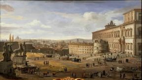 Gaspar van Wittel. Il Quirinale (Roma, Musei Capitolini).De Agostini Picture Library/G. Dagli Orti