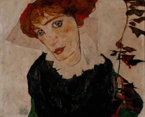 Austria. Ritratto di Wally di E. Schiele (Vienna, Collezione Rudolf Leopold).De Agostini Picture Library / E. Lessing