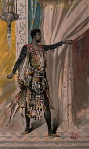 Giuseppe Verdi. Una litografia dell'Otello (Parigi, BibliothÃ©que de l'OpÃ©ra).Parigi, BibliothÃ©que de l'OpÃ©ra