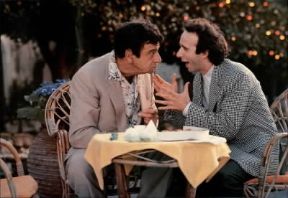 Walter Matthau in un fotogramma del film Il piccolo diavolo, diretto e interpretato da R. Benigni (1988).De Agostini Picture Library