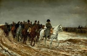 Jean-Louis-Ernest Meissonier. La campagna di Francia del 1814 (Parigi, MusÃ©e d'Orsay).De Agostini Picture Library/G. Dagli Orti
