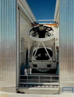 Telescopio. Particolare di un telescopio NTT.ESO