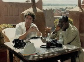 Francesco Nuti in una scena del film Willy Signori e vengo da lontano(1989).De Agostini Picture Library