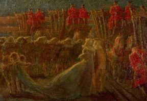Gaetano Previati. Re Sole (Milano, Galleria d'Arte Moderna).De Agostini Picture Library/U. Marzani